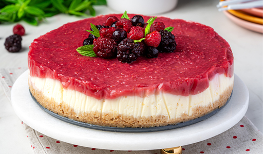 Frambuazlı Cheesecake